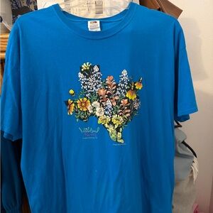 Fruit of the Loom Blue HD Cotton T-Shirt (49)